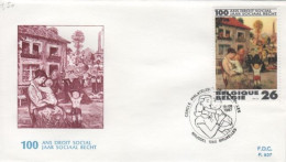 COB - FDC N° 837 - Timbre N° 2263 - 1981-1990