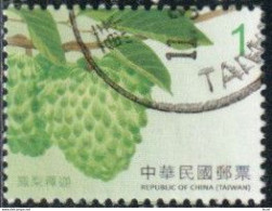 TAIWAN (Formose) - Atemoya (Annona × Atemoya) - Used Stamps