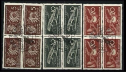 ● GERMANIA 1957 ● D.D.R. ● NATURA ● Fiori ● N. 561/63 Usati ● Serie Completa ● Cat. ? €  ● Lotto N. 2677 ● - Used Stamps
