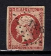 France: Y&T N° 17Ab Oblitéré. TTB !!! - 1853-1860 Napoleon III