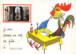 11-LABECEDE- JE SUIS COMME UN COQ EN PÂTE A LABECEDE - Altri & Non Classificati