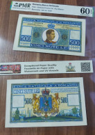 Copy Of The Romanian 500 Lei  1939 Banknote Project On Paper With Watermark And UV - Romania