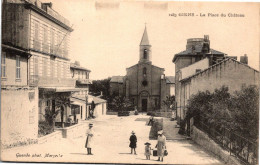 83 GIENS - La Place Du Château - Sonstige & Ohne Zuordnung