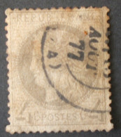 STAMPS FRANCE FRANCIA 1871 CERES 4 CENT GREY YVERT N.52 - 1871-1875 Ceres