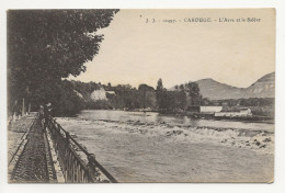 CAROUGE     L  ARVE  ET   LE  SALEVE - Carouge