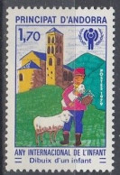 FRENCH ANDORRA 300,unused - UNICEF