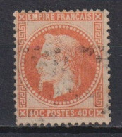 France: Y&T N° 31 Oblitéré(s). TB Aminci - 1863-1870 Napoléon III Con Laureles