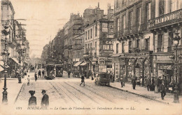 FRANCE - Bordeaux - Le Cours De L'intendance - Intendance Avenue - L L - Vue Générale - Animé - Carte Postale Ancienne - Bordeaux