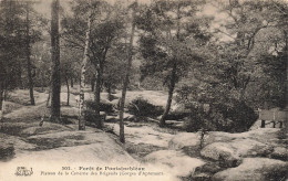 FRANCE - Forêt De Fontainebleau - Plateau De La Caverne Des Brigands (Gorges D'Apremont) - Carte Postale Ancienne - Fontainebleau