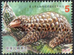 Taiwan   - 2014 - The 100th Anniversary Of Taipei Zoo - Manis Pentadactyla  - MNH. ( OL 17/08/2022) - Neufs