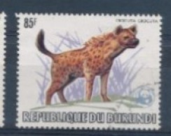 BURUNDI HYENE. WWF COB 904 USED - Usados