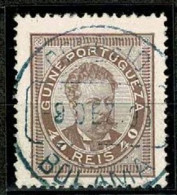 Guiné, 1886, # 28a Dent. 13 1/2, Used - Portugiesisch-Guinea