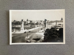 Paris Et Ses Merveilles Pont Alexandre III Carte Postale Postcard - Bridges