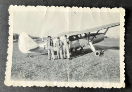 PHOTO ORIGINALE  Avion Aviation Militaire 8 Cm X 6 Cm ( RefS20 ) - Luftfahrt