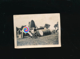 Photographie Originale Strasbourg  Accident D'avion En 1928 - Aviación