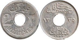 EGYPTE - 1917 - 2 Millièmes - Hussein Kamil - 20-127 - Aegypten