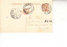 ITALIA 1924 - Intero Postale  Da  Pollutri Ad Aquila - Ganzsachen