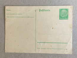 Deutschland Germany - Paul Von Hindenburg 5 Pfennig Stationery Ganzsachen - Postkarten