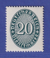 Dt. Reich 1927/33 Dienstmarke 20 Pf  Mi.-Nr. 119 Y **  Gpr. Dr. Wittmann - Oficial