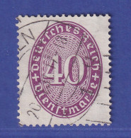 Dt. Reich 1927/33 Dienstmarke 40 Pf  Mi.-Nr. 121 Y Gestempelt - Service