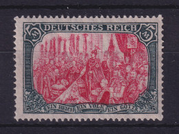 Dt. Reich 1918 Kriegsdruck 5 Mark Mi-Nr. 97 B II Postfrisch ** Gpr. JÄSCHKE BPP - Ongebruikt