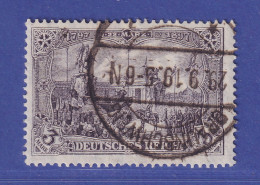 Dt. Reich 1905 Friedensdruck 3 Mark Mi-Nr. 96 AIb O Gpr. JÄSCHKE - Usados