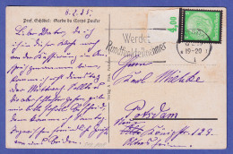Dt. Reich 1935 Hindenburg 5 Pf  Mi-Nr. 549 POR Auf Bildpostkarte O POTSDAM - Lettres & Documents