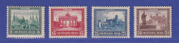 Dt. Reich 1930 Nothilfe Bauwerke Mi.-Nr. 450-453 Postfrisch ** - Unused Stamps