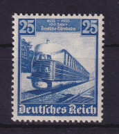 Dt. Reich 1935 Eisenbahn Fliegender Holländer 25 Pf Mi.-Nr. 582 Postfrisch ** - Unused Stamps