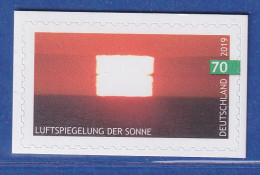 Bund 2019 Luftspiegelung Der Sonne 70Cent SELBSTKLEBEND Mi-Nr. 3446 ** - Otros & Sin Clasificación