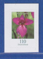 Bund 2019 Blumen Wild-Gladiole 110Cent SELBSTKLEBEND Aus MH Mi-Nr. 3489 ** - Autres & Non Classés