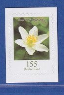 Bund 2019 Blumen Buschwindröschen 155Cent SELBSTKLEBEND Aus MH Mi-Nr. 3484 ** - Autres & Non Classés