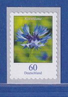 Bund 2019 Freimarke: Kornblume 60Cent SELBSTKLEBEND Aus Rolle Mi-Nr. 3481 ** - Sonstige & Ohne Zuordnung