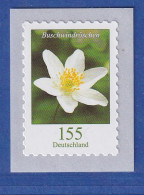 Bund 2019 Blumen Buschwindröschen 155Cent SELBSTKLEBEND Rolle Mi-Nr. 3484 ** - Autres & Non Classés