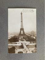 Paris Panorama Pris Du Trocadero Carte Postale Postcard - Tour Eiffel