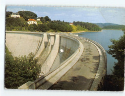 LAROQUEBROU : Le Barrage De Saint-Etienne, Cantalès Et Le Lac - état - Other & Unclassified