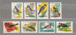 HUNGARY 1961 Fauna Birds Mi 1808-1815 MNH(**) #Fauna866 - Neufs