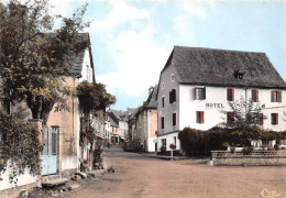 12-SAINT-CYPRIEN-SUR-DOURDOU- L'HÔTEL SERVIERES ET LA ROUTE DE LUNEL - Sonstige & Ohne Zuordnung