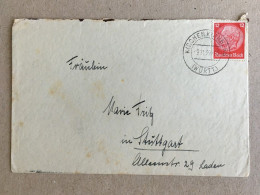 Deutschland Germany - Kirchen Kirnberg Karnberg 1939 Used Letter - Covers