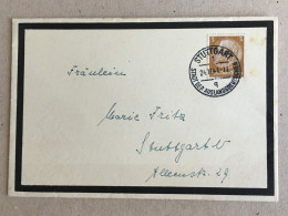 Deutschland Germany - Stuttgart 1941 Used Letter Cover - Covers