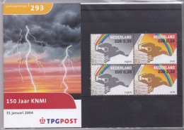 NEDERLAND, 2004, MNH Zegels In Mapje, KNMI , NVPH Nrs. 2248-2249, Scannr. M293 - Ungebraucht