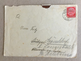 Deutschland Germany - Kaisersbach Stuttgart Cancellation Canceled Letter Stornierter Brief 1938 - Covers