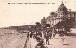 FRANCE - Nice - Hôtel Negresco Et Promenade Des Anglais - Animé - Carte Postale Ancienne - Sonstige & Ohne Zuordnung