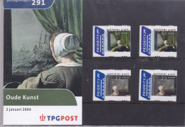 NEDERLAND, 2004, MNH Zegels In Mapje, Oude Kunst Zegels , NVPH Nrs. 2246-2247, Scannr. M291 - Nuevos