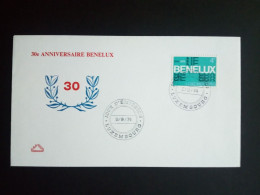 LUXEMBOURG MI-NR. 891 FDC MITLÄUFER 1974 BENELUX - Ideas Europeas