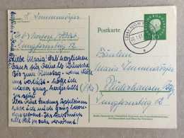 Deutschland Germany -  Nortorf 1961 Pluderhausen Stationery Ganzsachen - Lettres & Documents