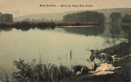 MONT SAINT PERE - Bord De L'eau, Rive Droite, Lavandière. - Autres & Non Classés