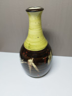 SUPERBE VASE SOLIFLORE Signé En Rouge Haut : 16,5 Cm Poids : 434 Grammes - Other & Unclassified