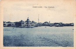 EGYPTE - Port Said - Vue Générale - Bateaux - Carte Postale  Ancienne - Port-Saïd