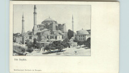 Turquie - Turkey - Istanbul - Constantinople - Mosquée - Sainte - Ste Sophie - Etablissement Horticole De Therapia -état - Turquia